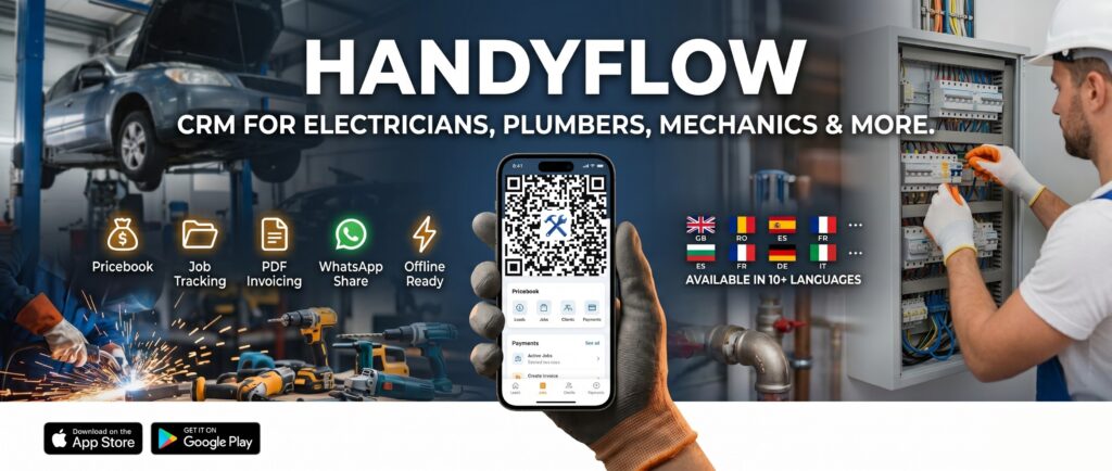 HandyFlow - platforma meseriasi Romania