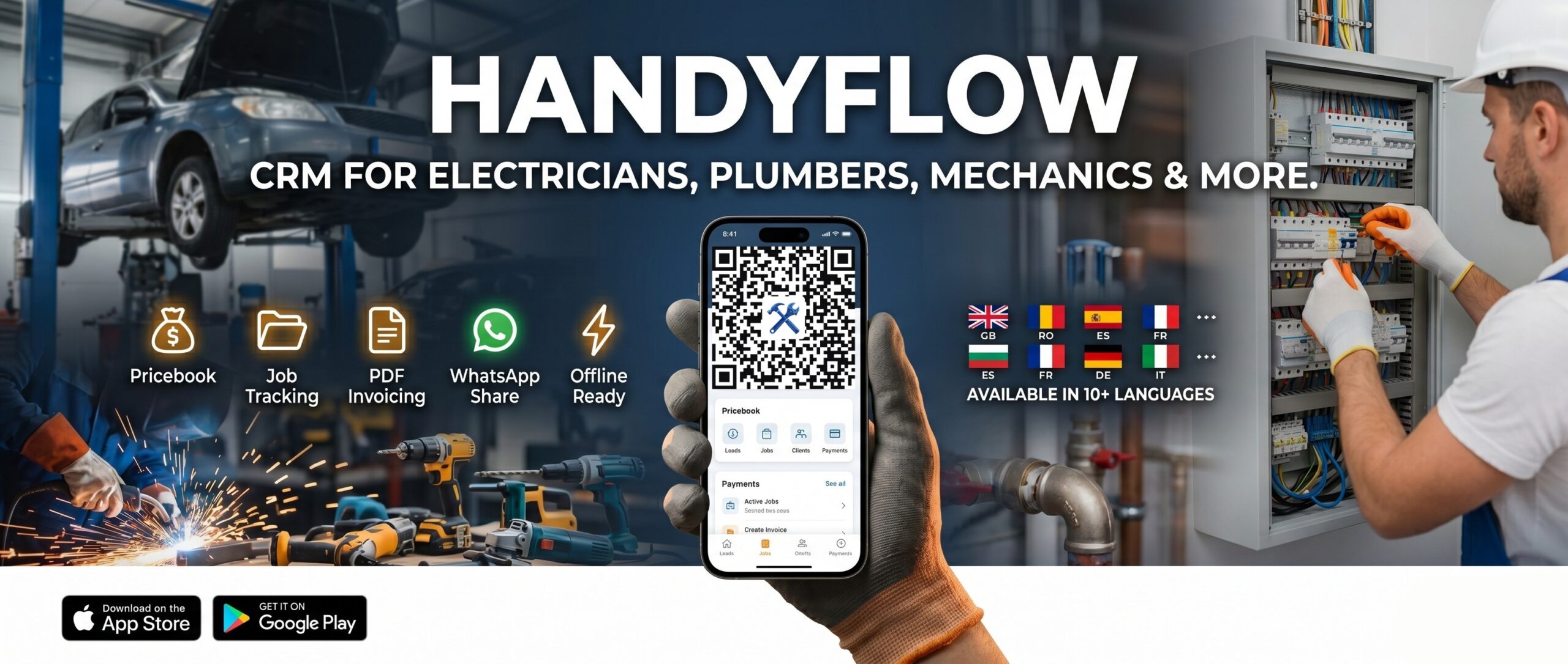 HandyFlow - platforma meseriasi Romania